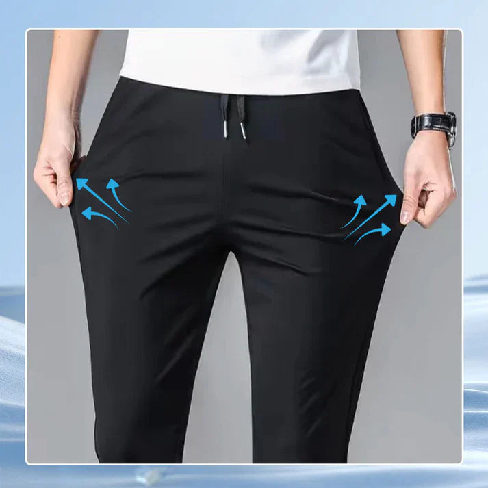 🔥🔥Summer Sale: Men's Elastic Waist Joggers, Stay Cool & Stylish! (Buy 1 Get 1 Free)