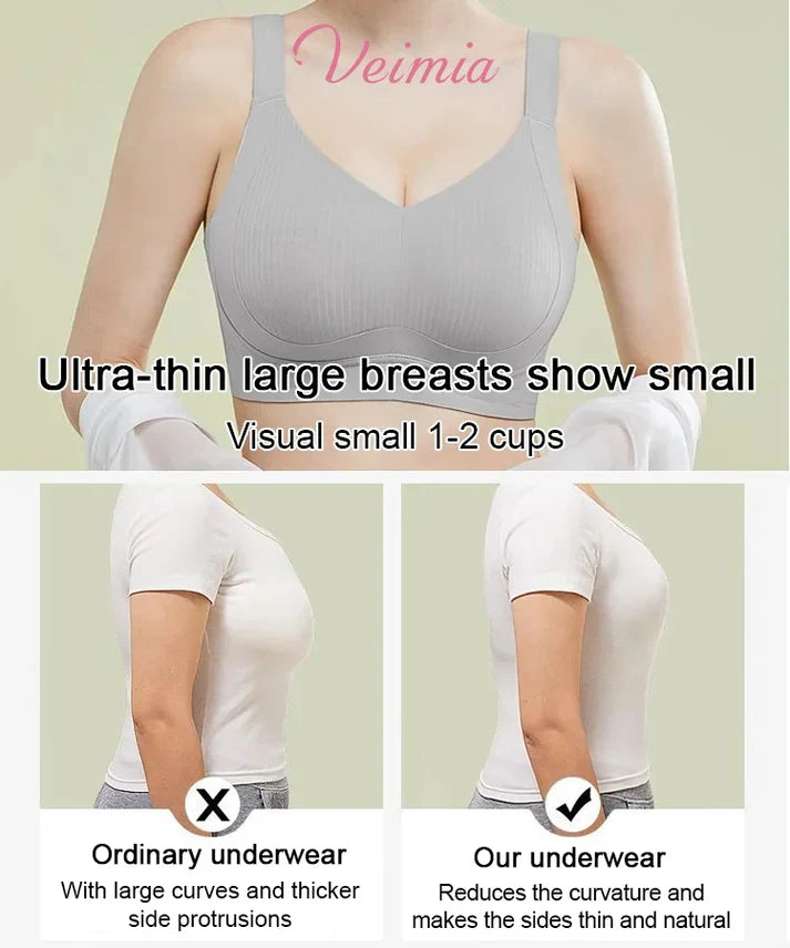 🔥New Year Sale🏆Wire-Free Non-Marking Skin-Friendly Push-Up Bra🔥(PACK OF 3)