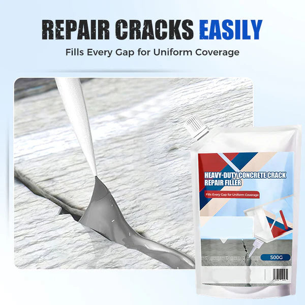 Heavy-Duty Concrete Crack Repair Adhesive (BUY 1 GET 1 FREE)