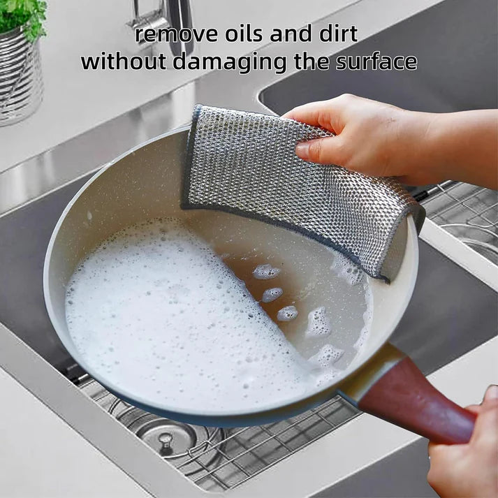 Multifunctional Non Scratch Wire Dish Cloth
