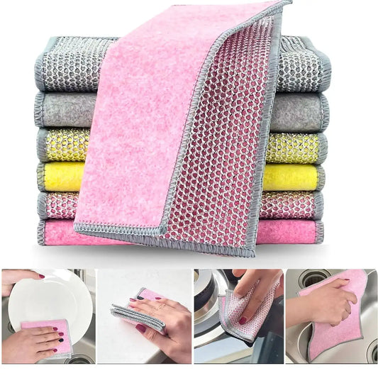 Multifunctional Non Scratch Wire Dish Cloth