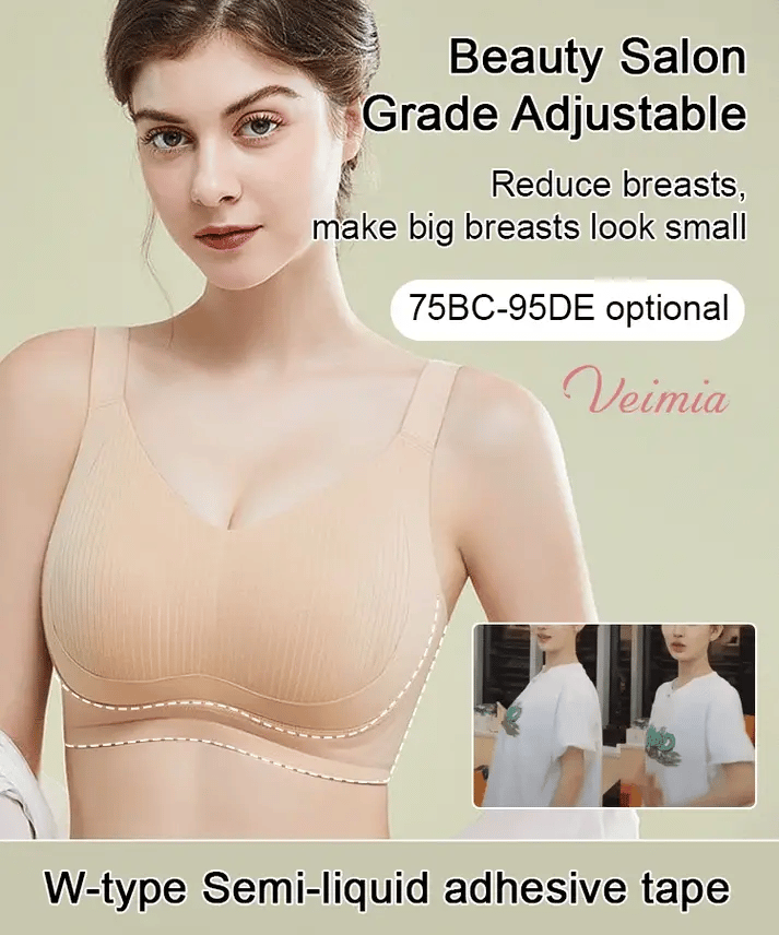 🔥New Year Sale🏆Wire-Free Non-Marking Skin-Friendly Push-Up Bra🔥(PACK OF 3)
