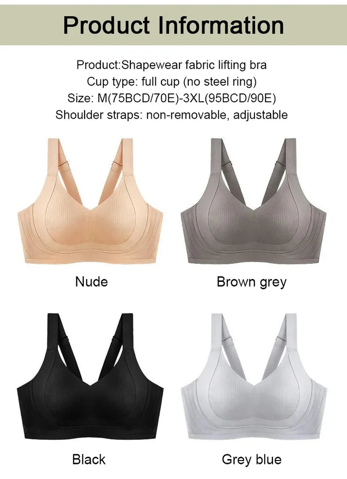 🔥New Year Sale🏆Wire-Free Non-Marking Skin-Friendly Push-Up Bra🔥(PACK OF 3)