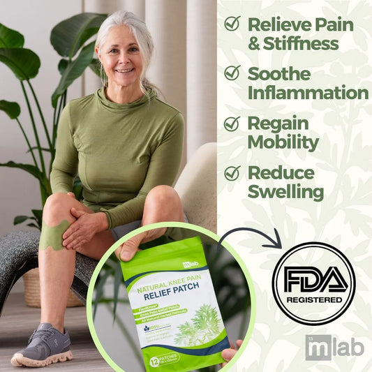 Herbal Knee Patches - Instant Pain Relief Wormwood Formula (PACK OF 10)