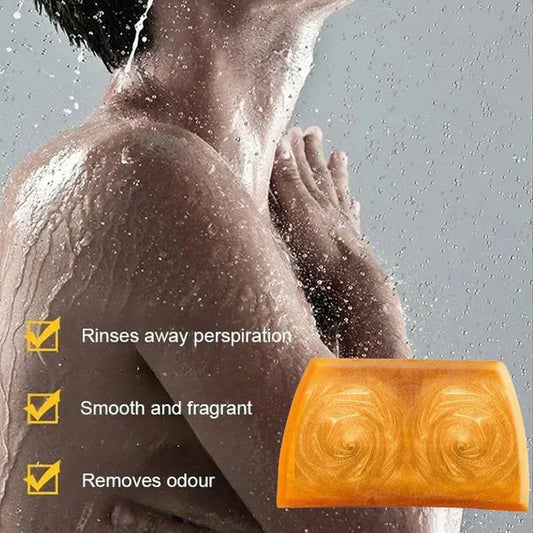 Deep Cleansing Moisturizing Golden Perfume Soap (BUY 1 GET 1 FREE)