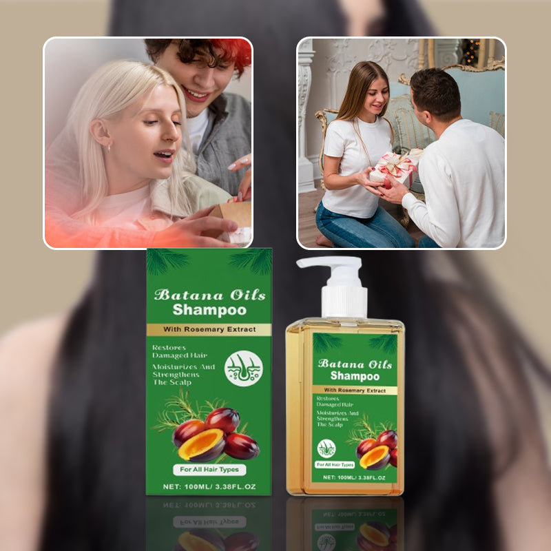 Batana Oil Shampoo with Rosemary Extract (BUY 1 GET 1 FREE)