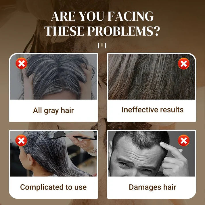 Long Lasting Natural Hair Dye Shampoo (BUY 1 GET 1 FREE)