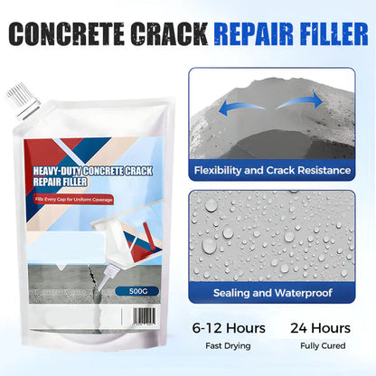Heavy-Duty Concrete Crack Repair Adhesive (BUY 1 GET 1 FREE)