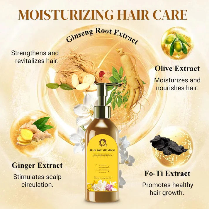 Long Lasting Natural Hair Dye Shampoo (BUY 1 GET 1 FREE)