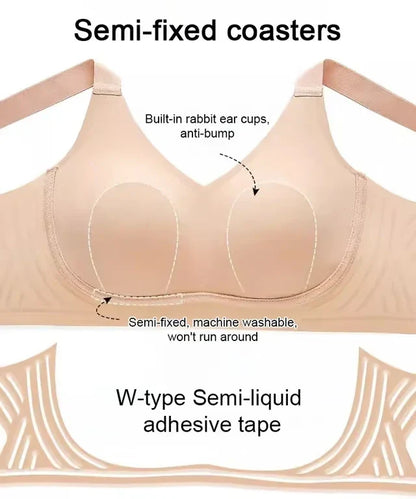 Wire-Free Non-Marking Skin-Friendly Push-Up Bra (PACK OF 3)