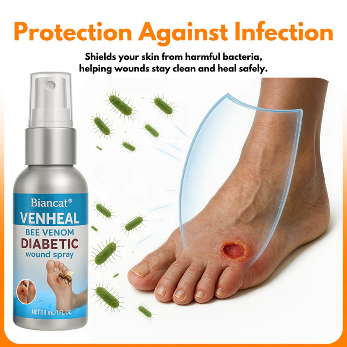 Biancat® Bee Venom Diabetic Wound Spray (Buy 1 Get 1 Free)