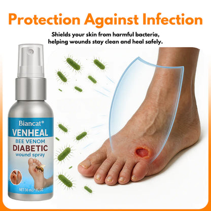 Biancat® Bee Venom Diabetic Wound Spray (Buy 1 Get 1 Free)