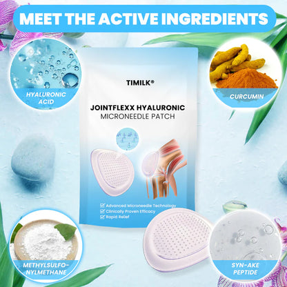 JointFlexx Hyaluronic Microneedle Patch (PACK OF 20)