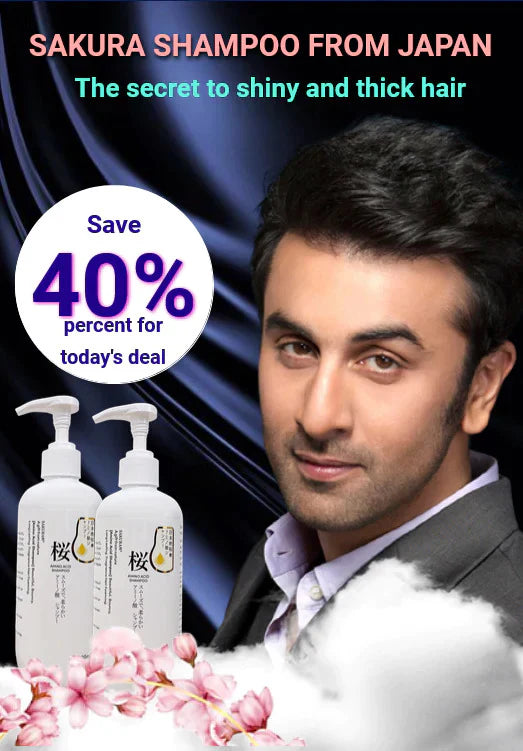 ORIGINAL SAKURA HAIR GROWTH JAPAN'S NO. 1 SHAMPOO (BUY 1 GET 1 FREE)