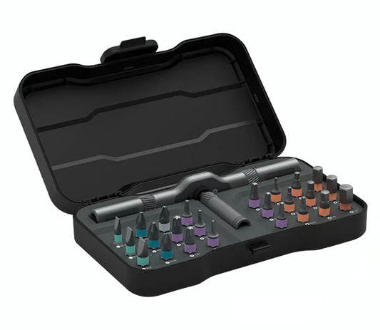 24 in 1 DlY Screwdriver Set Magnetic Compact and Portable Ratchet Screwdriver
