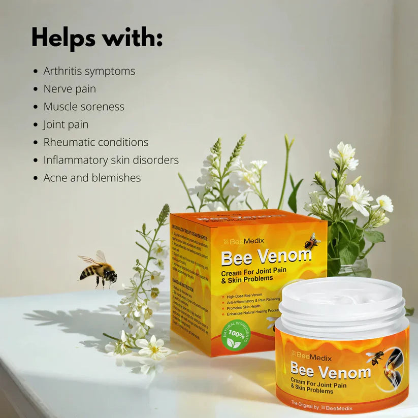 Bee Venom Pain Relief Bone Healing Cream (BUY 1 GET 1 FREE)