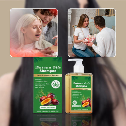 Batana Oil Shampoo with Rosemary Extract (BUY 1 GET 1 FREE)