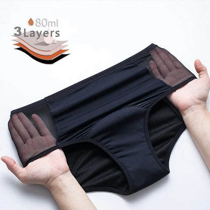 100% Leak-Proof Panties – Stylish, Secure, and Discreet Protection (PACK OF 4)